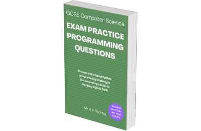 GCSE Computer Science exam practice programming questions for AQA & OCR